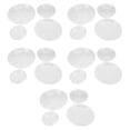 thumbnail image 3 of Bandeja para platillo de plantas de 20 piezas, 6, 8, 10, 12 pulgadas, plástico resistente, transparente, maceta, bandeja de goteo para interior y exterior, 3 of 8