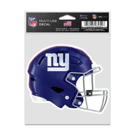 Wraft Fanatics 9416638032 3.75 x 5 in. New York Giants Decal Helmet – Fan