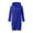 Blue, variant on Fleece Zip Up Robes for Kids Girls Polar Fleece Jumpsuit Hooded Bear Ear Long Sleeve Hooded Front Zipper Robes Solid Furry Romper Winter Thermal Outfits