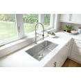 Blanco Culina SemiPro Kitchen Faucet Satin Nickel