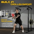 thumbnail image 6 of Mikolo Power Cage, Squat Rack with Dual Pulley Cable Crossover System, Multi-function Free Weight Home Gym Workout Machine, 6 of 8