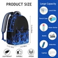 thumbnail image 3 of Colorful Abstract Backpack Modern Fashionable School Bag with Graffiti Art, Pop Art, and Rainbow Gradient, 3 of 4