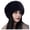 Black, variant on Women Headband Winter Earwarmer Earmuff Elastic Ski Hat For Outdoor Cold Weather Activities Red One Size