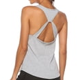 thumbnail image 3 of Sngxgn Lace Camisole Tank Tops for Women, Soft Stretch Ribbed Cotton(Grey,XL), 3 of 8