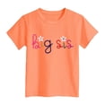 thumbnail image 4 of Ketyyh-chn99 T Shirts for Kid Toddler Girl Shirt Fashion Leisure Casual Tee T Shirts Cotton Short Sleeve Tees Size for 9-10 Years,Orange, 4 of 4