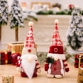 thumbnail image 6 of Christmas Gnome Plush Elf Decorations - Mr. Xmas Holiday Handmade Scandinavian Tomte for Christmas Decorations - Tiered Tray Decor, Holiday Presents, Home Office Table Decorations, 6 of 9