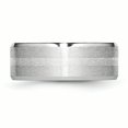 thumbnail image 3 of Cobalt 925 Sterling Silver Inlay Edge 8mm Wedding Band Ring Man Precious Metal   For Dad Mens  For Him, 3 of 10