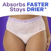 (2 pack) Always Discreet Adult Incontinence Underwear for Women and Postpartum Underwear, L, Up to 100% Bladder Leak Protection, 38 Count