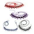 thumbnail image 4 of Soidarity Tendedero de ropa a prueba de viento para interiores y exteriores, tendedero elástico para ropa con clavijas, herramienta para colgar, carpas Violeta Soidarity OD023674-02, 4 of 6