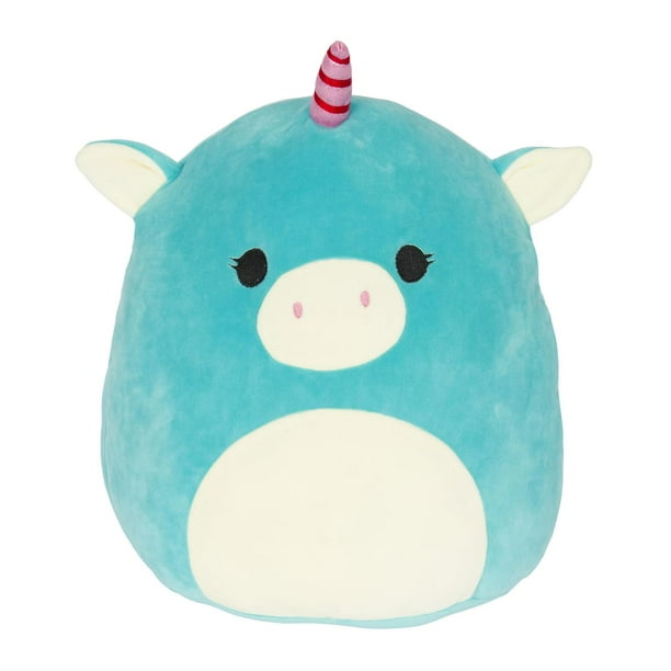 Kellytoy - Squishmallow 16 Inch Pillow Plush | Ace the Turquoise Unicorn - Walmart.com - Walmart.com