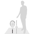 thumbnail image 4 of Raqueta de Tenis HEAD Geo Speed Gris Adultos Diseño de Cabeza Preencordada 27.5 Pulgadas Agarre 4 3/, 4 of 8