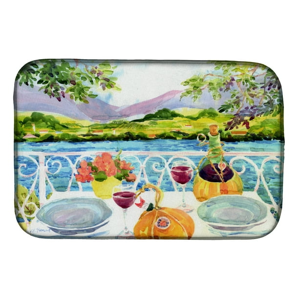 caroline's treasures dish drying mat