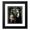 thumbnail image 2 of Adriaen Isenbrant 12x14 Black Modern Framed Museum Art Print Titled - Christ Crowned with Thorns (Ecce Homo), and the Mourning Virgin (ca. 1530-40), 2 of 5