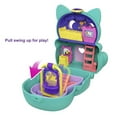 thumbnail image 6 of Polly Pocket Flip & Find Cat Compact, Travel Toy with Micro Polly Doll & Pet Cat, 6 of 8