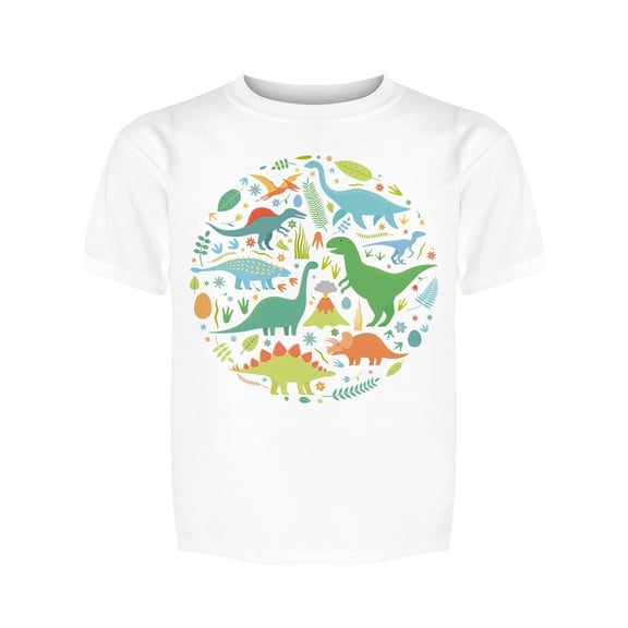 Dinosaurs In Circle Tee Men's -Image by Shutterstock