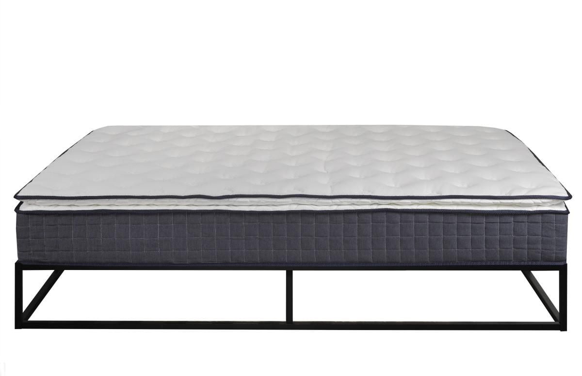 Matelas à mousse gel 11'' avec ressorts ensachés pour grand lit Cicely