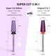 thumbnail image 3 of Brocas para uñas MelodySusie Super Cut Edition 5 en 1, 3 of 7