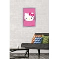 thumbnail image 2 of Hello Kitty - Face Wall Poster, 14.725" x 22.375", Framed, 2 of 6