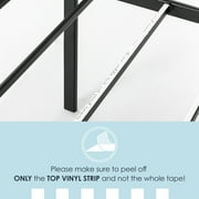 Best Price Mattress 14\ Metal Platform Bed Frame, Heavy-Duty Steel Slats, Black, King