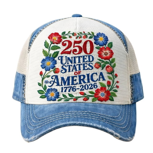 Chapeau Commémoratif 250e Anniversaire Design Classique Répond aux Tendances Modernes pour Extérieur et Usage Quotidien
