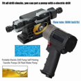 thumbnail image 2 of Hand Electric Drill Pump Drive Self Priming Pump Water Oil Fluid Transfer Small, 2 of 5
