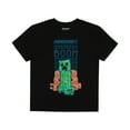 thumbnail image 2 of Minecraft 4-Pack Boy's Crew Neck Short Sleeve T-shirt Combo Set Medium, 2 of 7