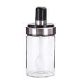 thumbnail image 1 of Tarro De Especias Tarro De Cristal Tarro De Almacenamiento Lata Miel Almacenamiento De Hierbas Pequeña Cocina Condimento Tanque De Almacenamiento Cuchara Botella Speravity HA026163-00, 1 of 6