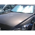 thumbnail image 2 of HeatShield, The Original Windshield Sun Shade, Custom-Fit for Mazda 3 Hatchback (5D) w/o Sensor 2014, 2015, 2016, 2017, 2018, Silver Series, 2 of 4