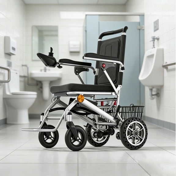 All-Terrain Electric Wheelchair for Adults, Lightweight Portable Wheelchair for Enhanced Independence