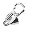 thumbnail image 4 of Tapón de cadena de ancla de barco Cola de acero inoxidable plateado para cadena de 12 mm, 4 of 8