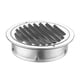 thumbnail image 4 of Campana plana de acero inoxidable Campana Campana Pared exterior Parabrisas Extractor Ventilador Salida de escape de inodoro Campana, 4 of 4