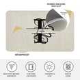Letter I Door Mat Indoor Outdoor, Monogram Words Non Slip Welcome Mat ...