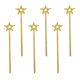 thumbnail image 5 of Varitas de plástico dorado con diseño de pentagrama de estrella, palo de hada de Ángel para niñas, fiesta de cumpleaños, Cosplay, 5 of 5