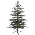 thumbnail image 1 of Puleo International 4.5 Foot Pre-Lit Aspen Fir Artificial Christmas Tree, 1 of 5