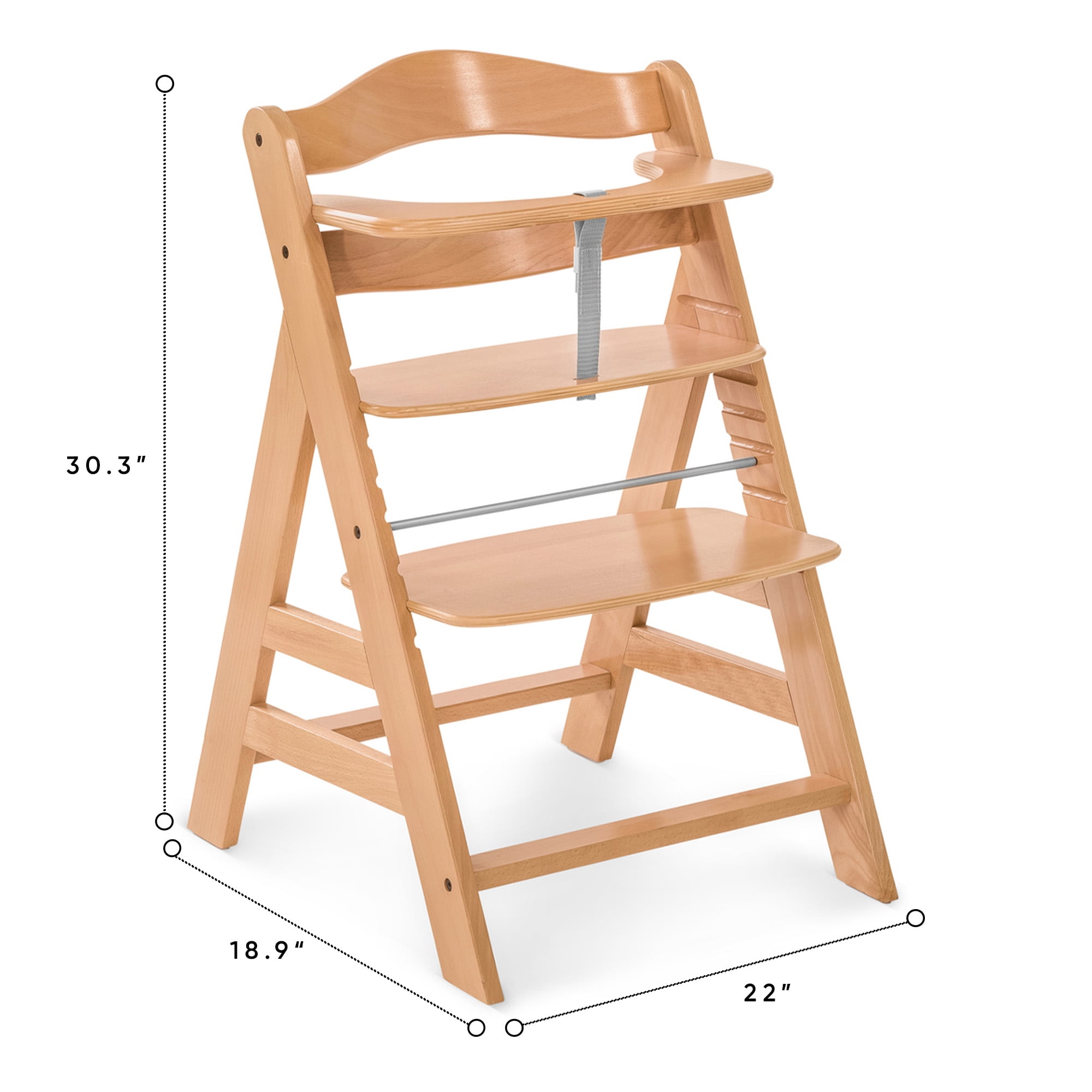 High chair baby wood outlet