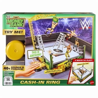 WCW Nitro Real Scale Wrestling Ring Playset w/ Eric Bischoff