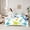 White Blue Green, variant on jejeloiu Kawaii Dinosaur 7-Piece Twin Bedding Sets,Hawaii Coconut Tree Bedding Comforter Set For Dino Boys Reversible