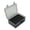 Black, variant on Battery Organizer Storage Box, Clear Plastic Case Holds 24 AA & 30 AAA, Shockproof Portable Holder for Home Office Travel