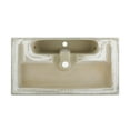 thumbnail image 6 of Voltaire Wide Rectangle Vessel Sink in Static Marble, 6 of 12
