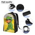 thumbnail image 5 of Fuzoiu T-Rex Playing Football Print Laptop Backpack,Work Business Backpacks, Large Capacity Nurse Bag College Bookbag for School, Waterproof Casual Daypack for Travel, 5 of 8