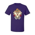 thumbnail image 2 of Wild Bobby Home Is Where You Hang Your Hat Country Eagle Pop Culture Men Tee, Purple, Medium, 2 of 6