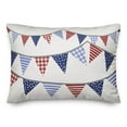 thumbnail image 2 of Creative Products Patriotic Garland 14 x 20 Indoor / Outdoor Pillow, 2 of 3