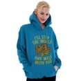 thumbnail image 3 of Stop World Melt You Grilled Cheese Hoodie Sweatshirt Women Men Brisco Brands 5X, 3 of 6