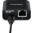 thumbnail image 4 of Divisor Ethernet TRENDnet TEG-102S Gigabit de 2 puertos con USB-C, 4 of 7
