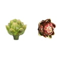 thumbnail image 2 of Monstrate Exquisita decoración de alcachofa artificial hecha a mano, segura, no tóxica, duradera, no tóxica para gatos y perros. Decoración Verde, 2 of 6