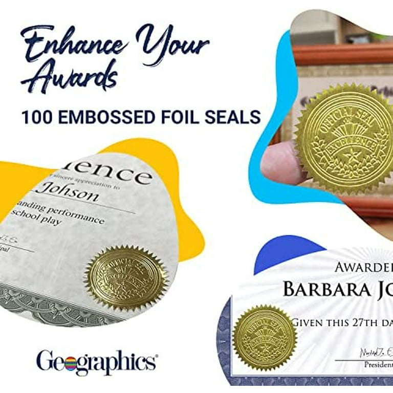 Excellence (Gold) Award Seals Stickers, 32 ct. - T-74003, Trend  Enterprises Inc.