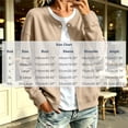 thumbnail image 3 of Lindreshi Cardigan Jackets for Womens Button Front Long Sleeve Lightweight Breathable Crew Neck Fashion Open Front Outerwear, 3 of 8