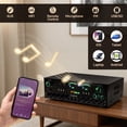 thumbnail image 4 of VIPQV Stereo Receivers 3000W 5.1 Channel Home Audio Amplifier, Karaoke, Theater Speakers with Bluetooth, 4 of 7
