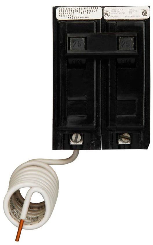 Eaton Cutler-Hammer BRH250 Type BR Circuit Breaker – 2 Pole, 50 Amp, New