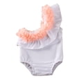 thumbnail image 1 of Kids  Girl Swimsuit Set One Shoulder Kids Sleeveless One-piece Bathing Suits, 1 of 5